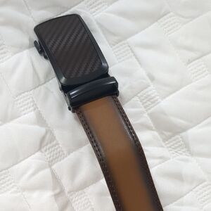 Brown and Black Carbon Fiber Belt Goes Up To 38